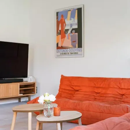 Lägenhet 60 Meters From The Sea! Oostende